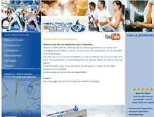 Tablet Screenshot of healthclubenjoy.nl